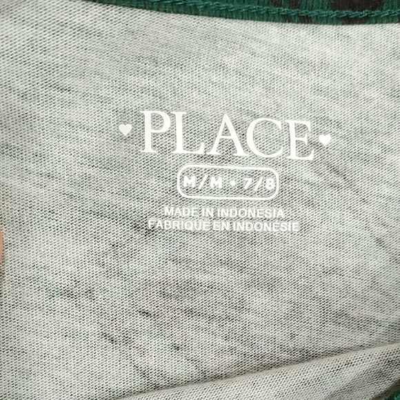 The Children's Place Green and Black Checkered Dress - Picture 2 of 3